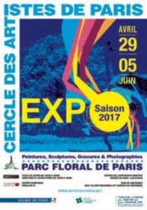 Affiche Expo Cercle des Artistes de Paris